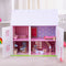 This beautifully detailed Rose Cottage from Bigjigs will provide endless hours of imaginative play for your little ones and their dolls! Beautifully constructed in wood with lift-back roof pieces, loft access and easy access to all the rooms, there's even a sliding patio door to the rear. Includes 18 pieces of furniture.