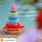 ﻿Your little builders can get creative while building this cute little hermit crab a colourful home with this wooden stacking toy! Each piece is painted in bright colours, and the perfect size for little hands! Presented in a beautiful box, designed with brightly coloured sea creatures and illustrations, this products makes a beautiful gift!