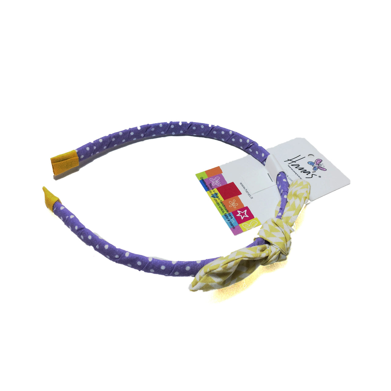 Purple Ribbon Headband - Rooms for Rascals