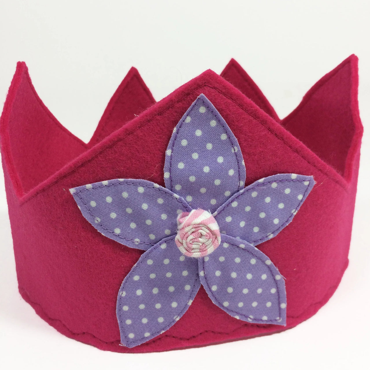 Fushcia Pink Princess Crown Dress Up - Rooms for Rascals